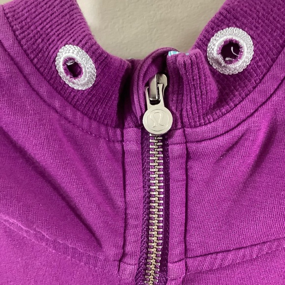 Lululemon Purple Scuba Hooded Jacket - Picture 7 of 9